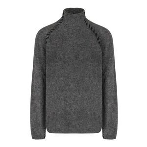 THOM KROM Men's Turtleneck Sweater Men DARKGREYMELANGE Sweaters & Cardigans